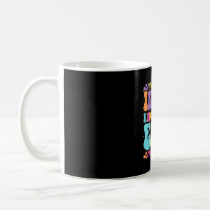 Back to school in kindergarten era butterfly girl coffee mug