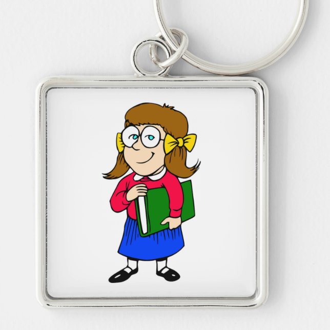 BACK TO SCHOOL KEYCHAIN (Front)