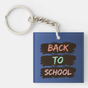 Back to school keychain