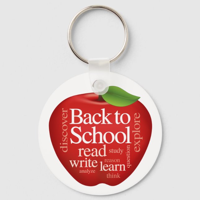 Back to School Keychain (Front)
