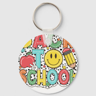 back to school keychain