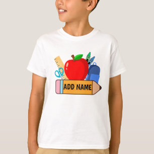 Back to School Kids Name Shirt - Personalized Kids