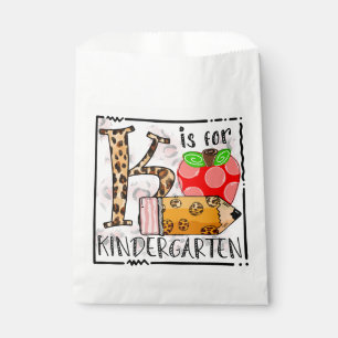 Back To School Kindergarten Favour Bag