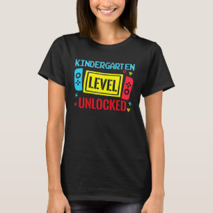 Back To School Kindergarten Level Unlocked Video G T-Shirt