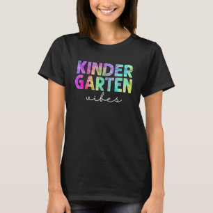 Back To School Kindergarten Vibes Student Teacher  T-Shirt