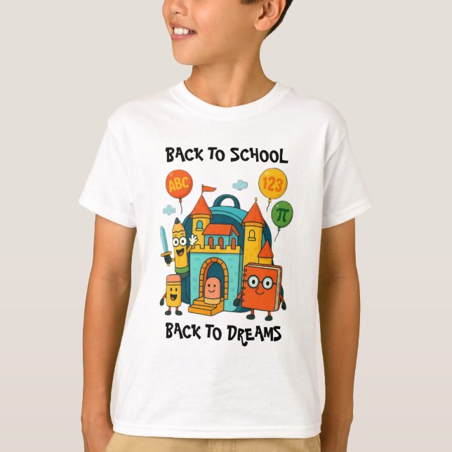  Back-to-School Kingdom Slogan: T-Shirt (Front)