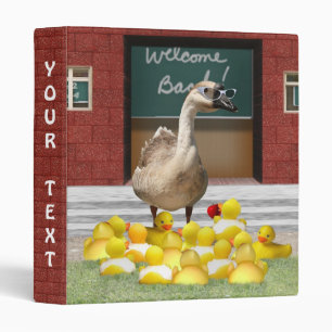 Back To School, Little Duckies! Binder