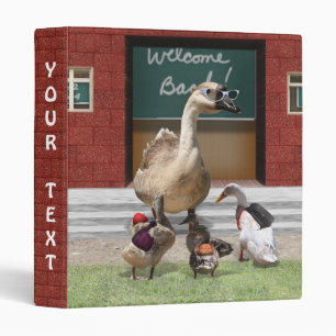 Back To School, Little Ducks! Binder