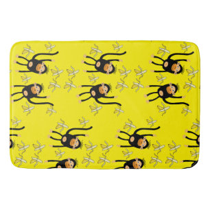 Back To School Little Monkey Bath Mat