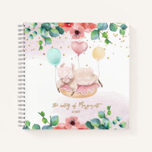 Back To School Llama Girl Sketchbook Notebook