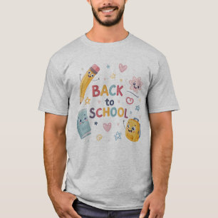 Back To School Math Genius Equation Graphic T-Shir T-Shirt