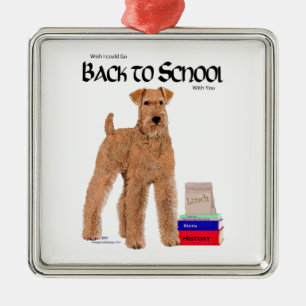 Back to School Metal Ornament