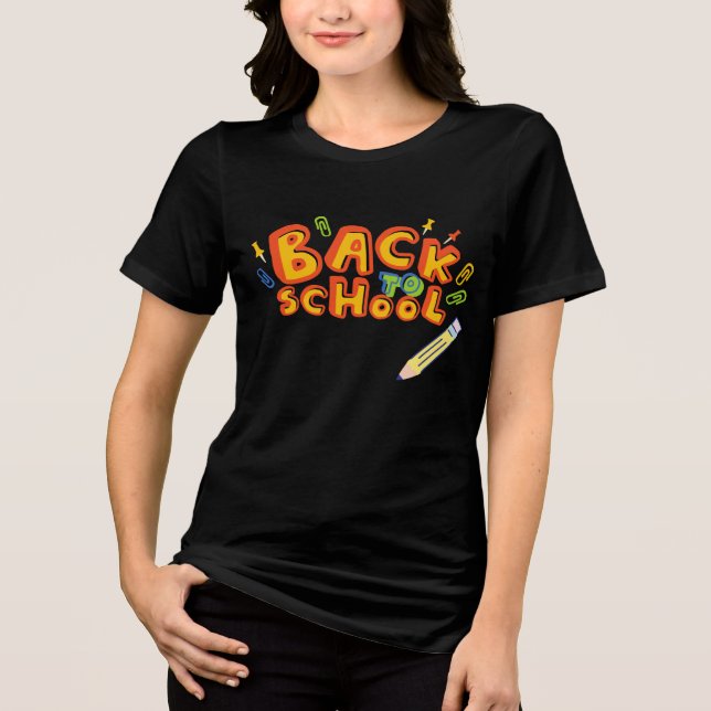 Back to School Mode | Boss Babe Student Tshirt (Front)
