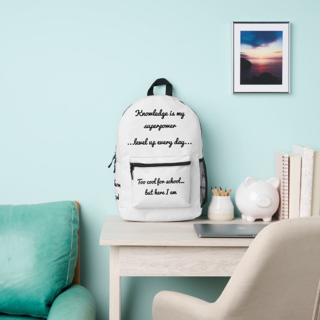 Back to School Motivation Bag (Insitu)