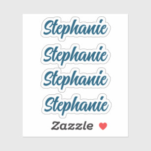 Back to School Name Stickers