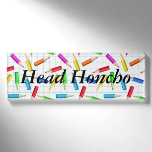 Back To School Name Tag