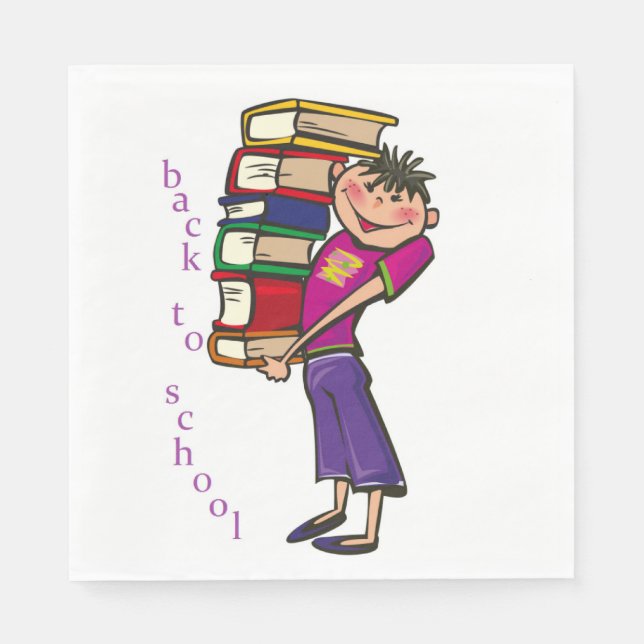 BACK TO SCHOOL NAPKIN (Front)