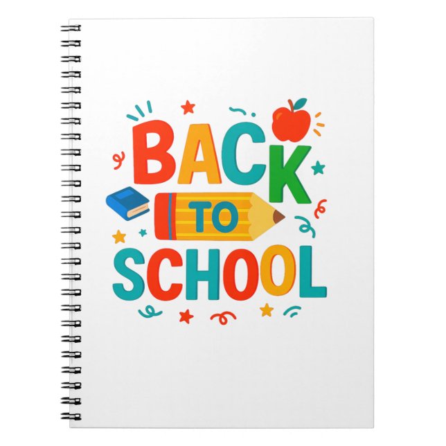 Back to school  notebook (Front)
