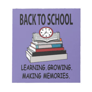 Back To School  Notepad