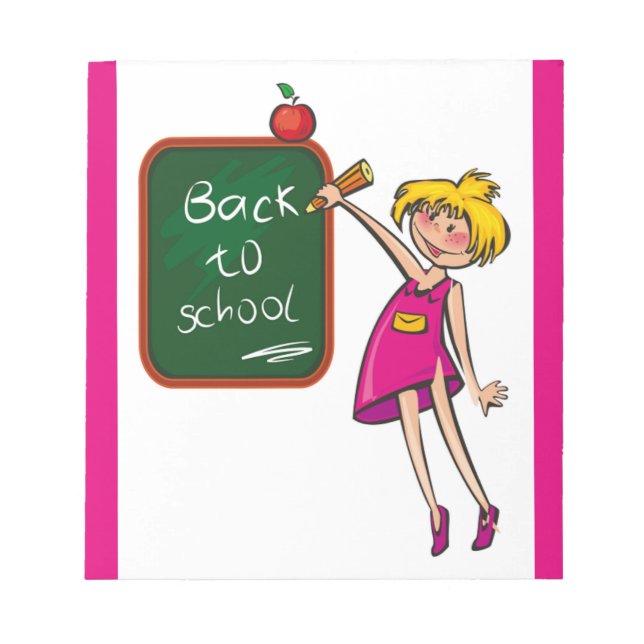 BACK TO SCHOOL NOTEPAD (Front)
