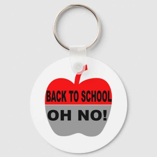 Back To School Oh No Keychain (Front)