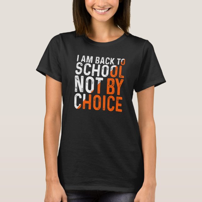 Back To School Outfit For Teens & Toddlers Typogra T-Shirt (Front)