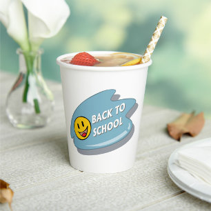 Back To School Paper Cups