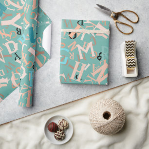 Back to School Pattern  Wrapping Paper