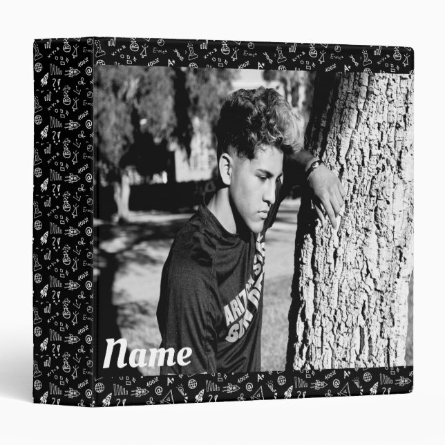 Back to School Personalized Binder (Front/Spine)
