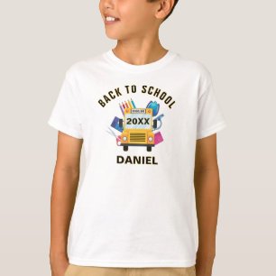 Back to School Personalized custom kids' T-Shirt