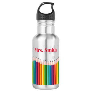 Back to School | Personalized Teacher  532 Ml Water Bottle