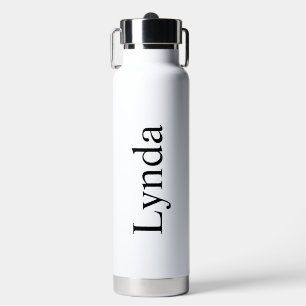 Back to School , Personalized Water Bottle with