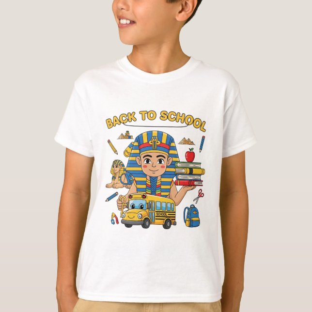 Back to School Pharaoh T-Shirt (Front)