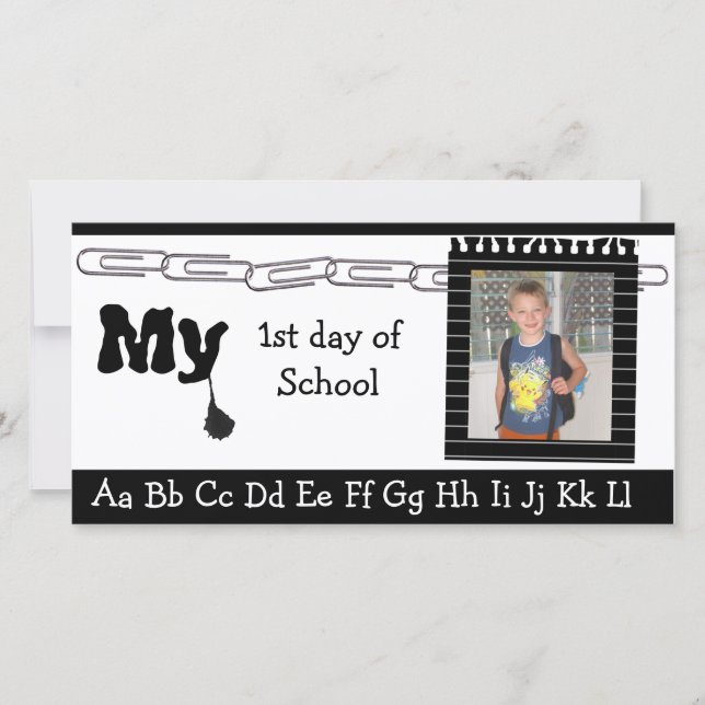 Back to school photocard (Front)