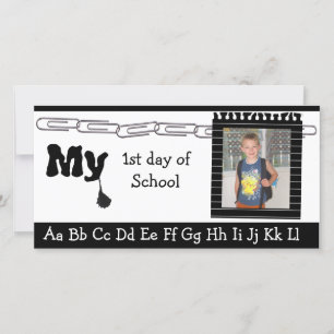 Back to school photocard