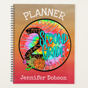Back to school planner for second grade