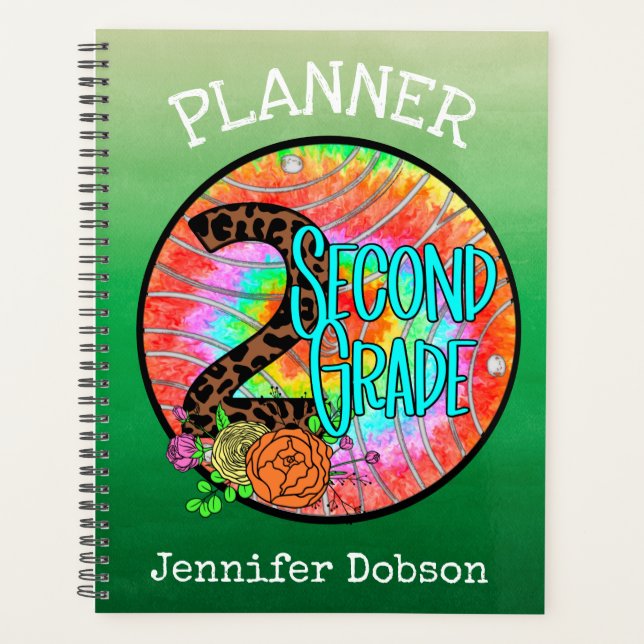 Back to school planner for second grade (Front)