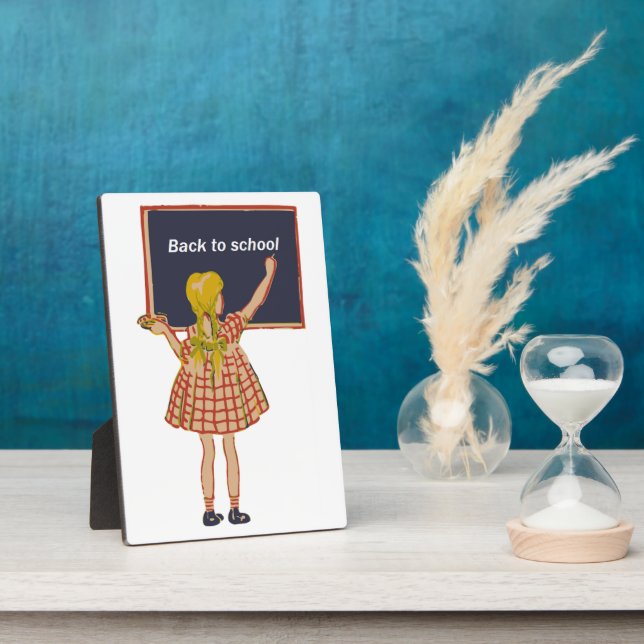 BACK TO SCHOOL PLAQUE (Side)
