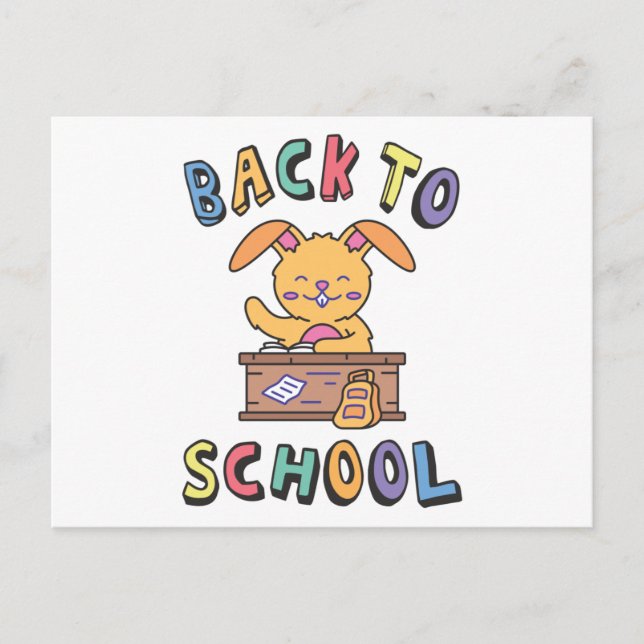 Back to school postcard (Front)