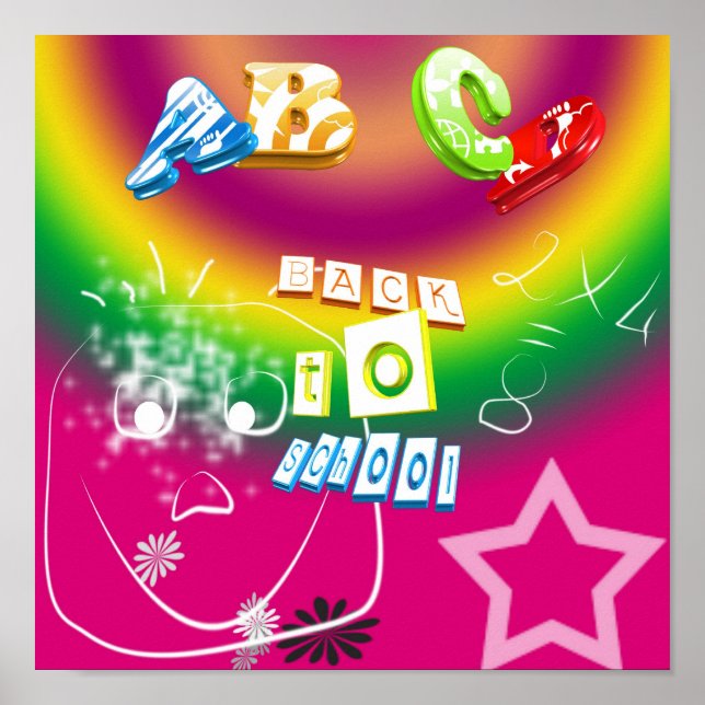 Back to School Poster (Front)