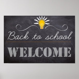Back to school poster
