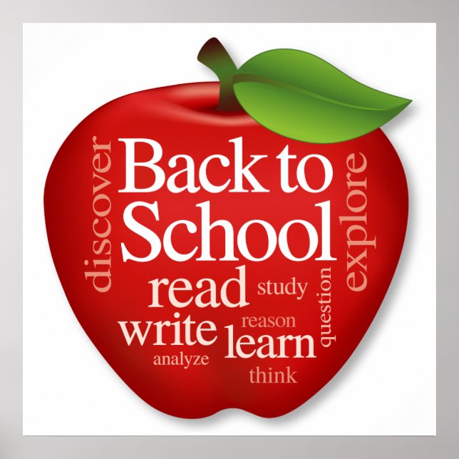 Back to School Poster (Front)