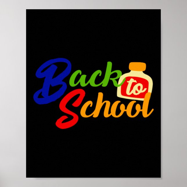 Back To School  Poster (Front)