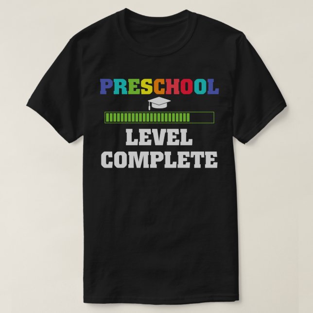 Back to school-preschool level complete  T-Shirt (Design Front)