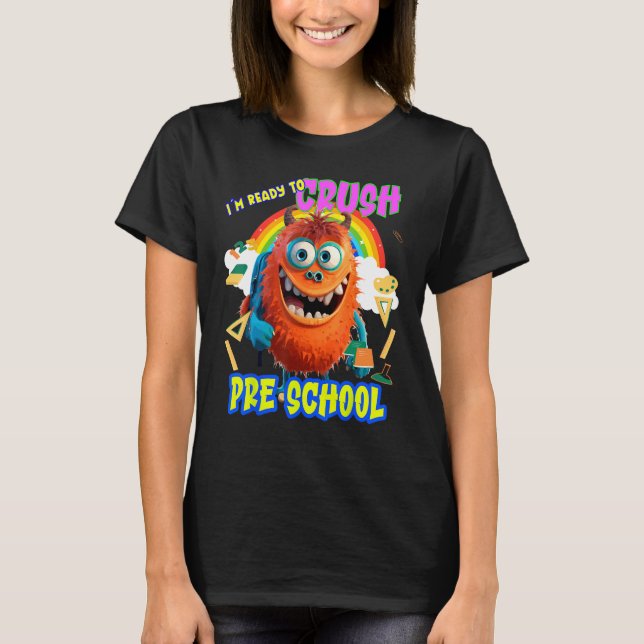 Back to School Preschool T-Shirt (Front)