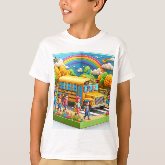 Back To School Pride Boys T-Shirt (Front)