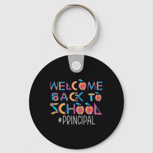 Back To School Principal  Keychain