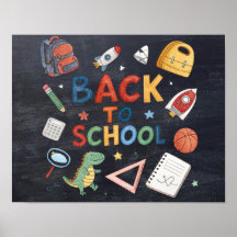 Back to School Printable Poster Sign