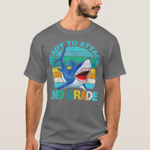 Back To School Ready To Attack First Day Kids (42) T-Shirt