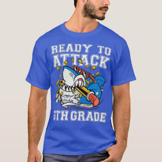 Back To School Ready To Attack First Day Kids (61) T-Shirt